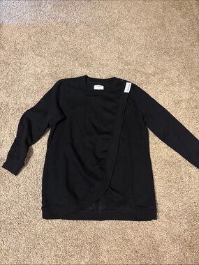 Old Navy Black Maternity Tunic Top